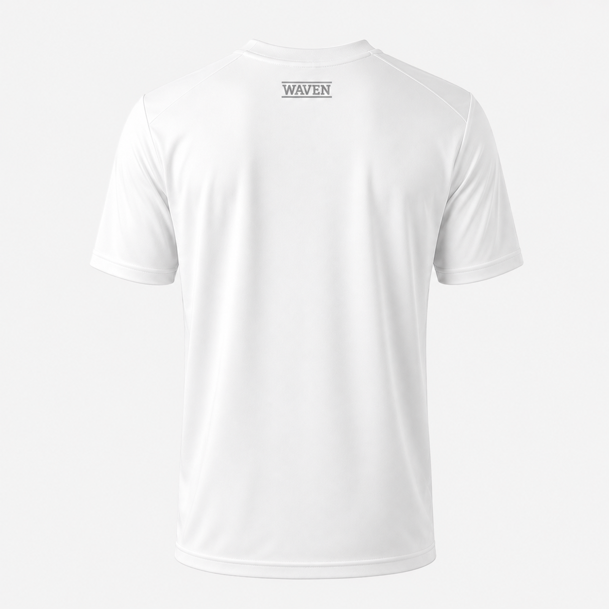 WAVEN Performance T-Shirt White – Reflective Edition