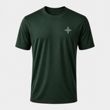 WAVEN Performance T-Shirt Green – Reflective Edition