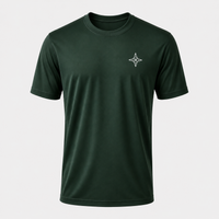 WAVEN Performance T-Shirt Green – Reflective Edition