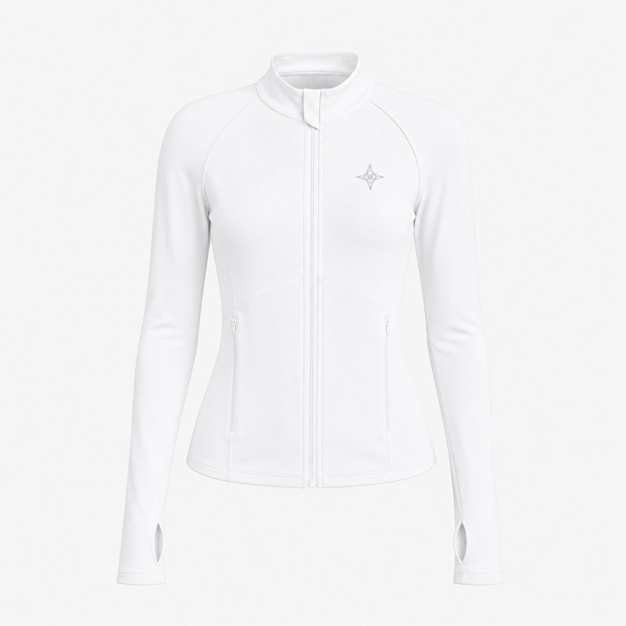 WAVEN Performance Jacket White – Reflective Edition
