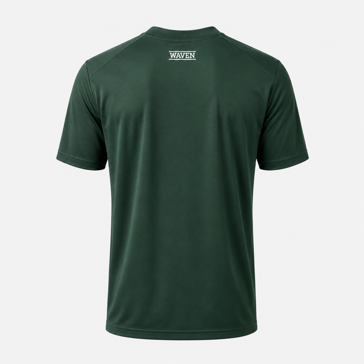 WAVEN Performance T-Shirt Green – Reflective Edition