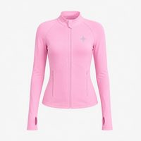 WAVEN Performance Jacket Pink – Reflective Edition