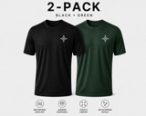 Performance T-Shirt Bundle – Reflective Edition (2 Pack)