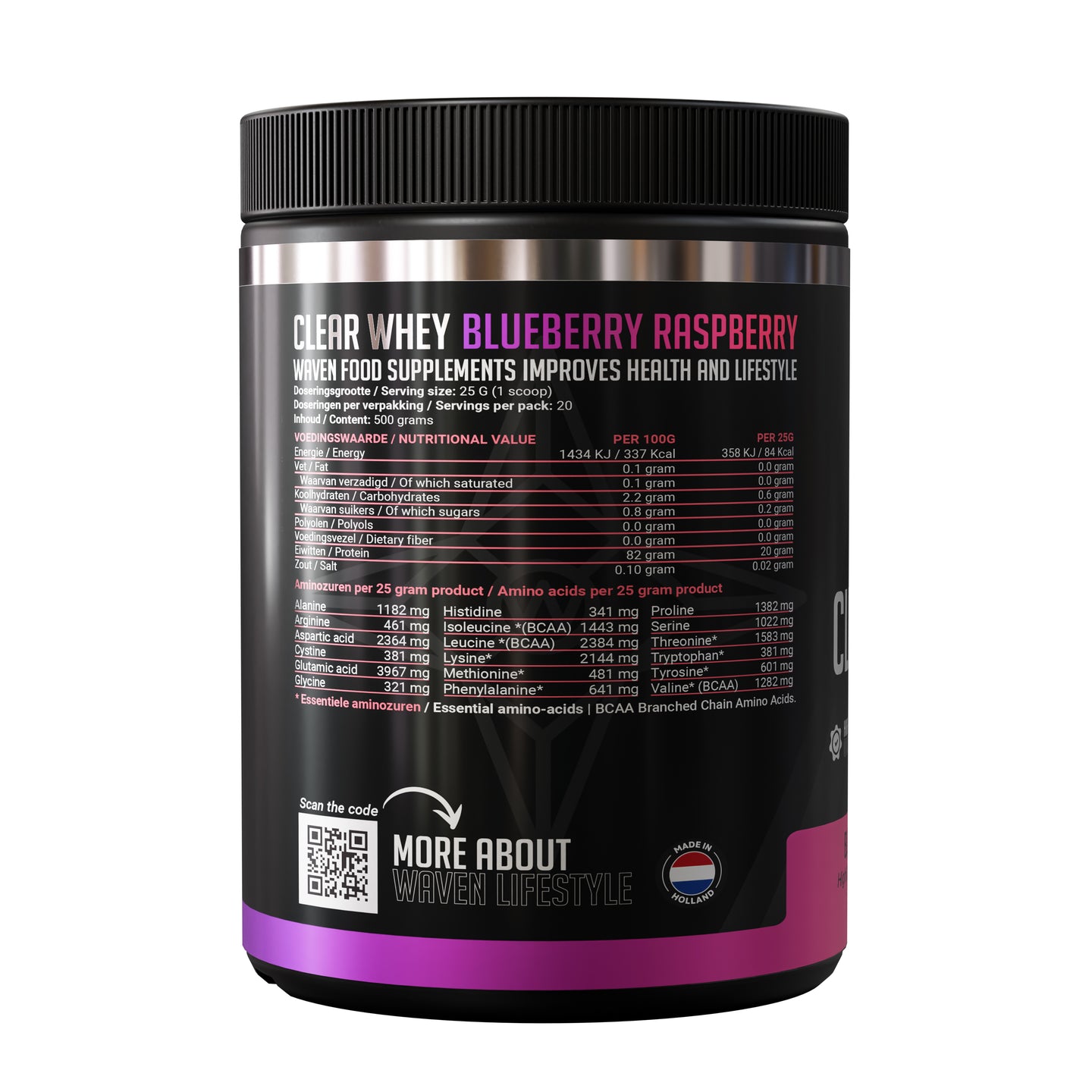 Clear Whey – Blueberry Raspberry